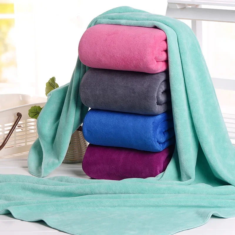 Baths Towel Quick-dry Home Hotel Large Size Massage Beach Bathrobe Soft Beauty Salon Steaming Bed Sheet, Bath Towels for Adults