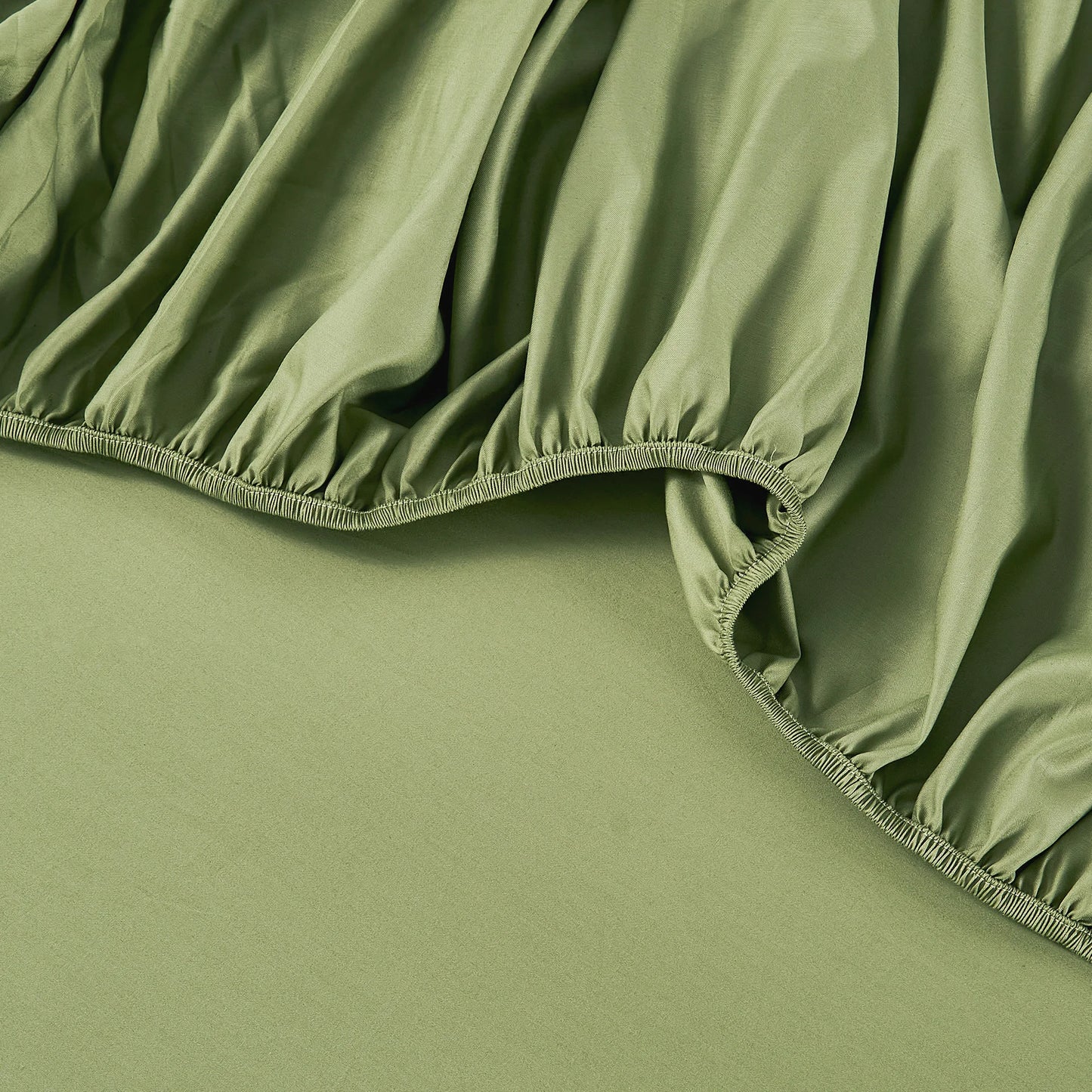 400 Thread Count 100% Cotton Sateen Sheet Sets, Extra Soft Bedding Cooling Sheets - 16" Deep Pockets Bed Set