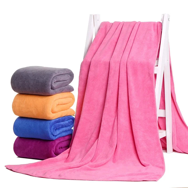 Baths Towel Quick-dry Home Hotel Large Size Massage Beach Bathrobe Soft Beauty Salon Steaming Bed Sheet, Bath Towels for Adults