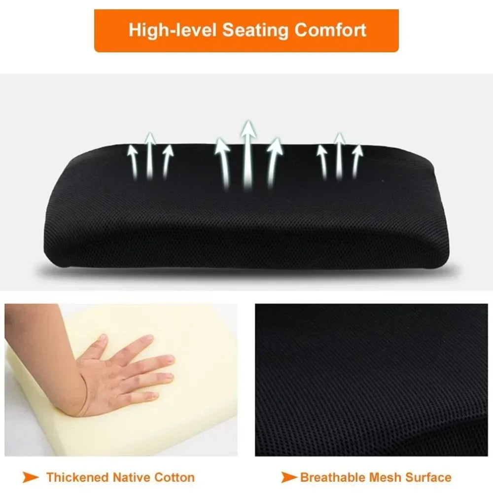 Ergonomic Mesh Computer Chair, Lumbar Support, Armrest, Rolling Swivel, Adjustable