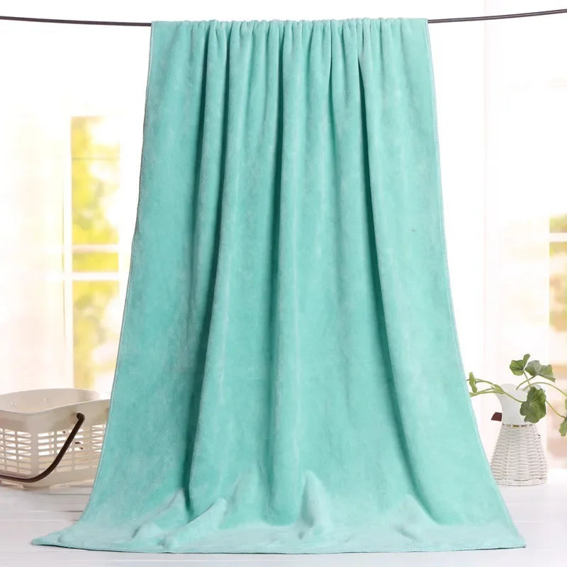 Baths Towel Quick-dry Home Hotel Large Size Massage Beach Bathrobe Soft Beauty Salon Steaming Bed Sheet, Bath Towels for Adults