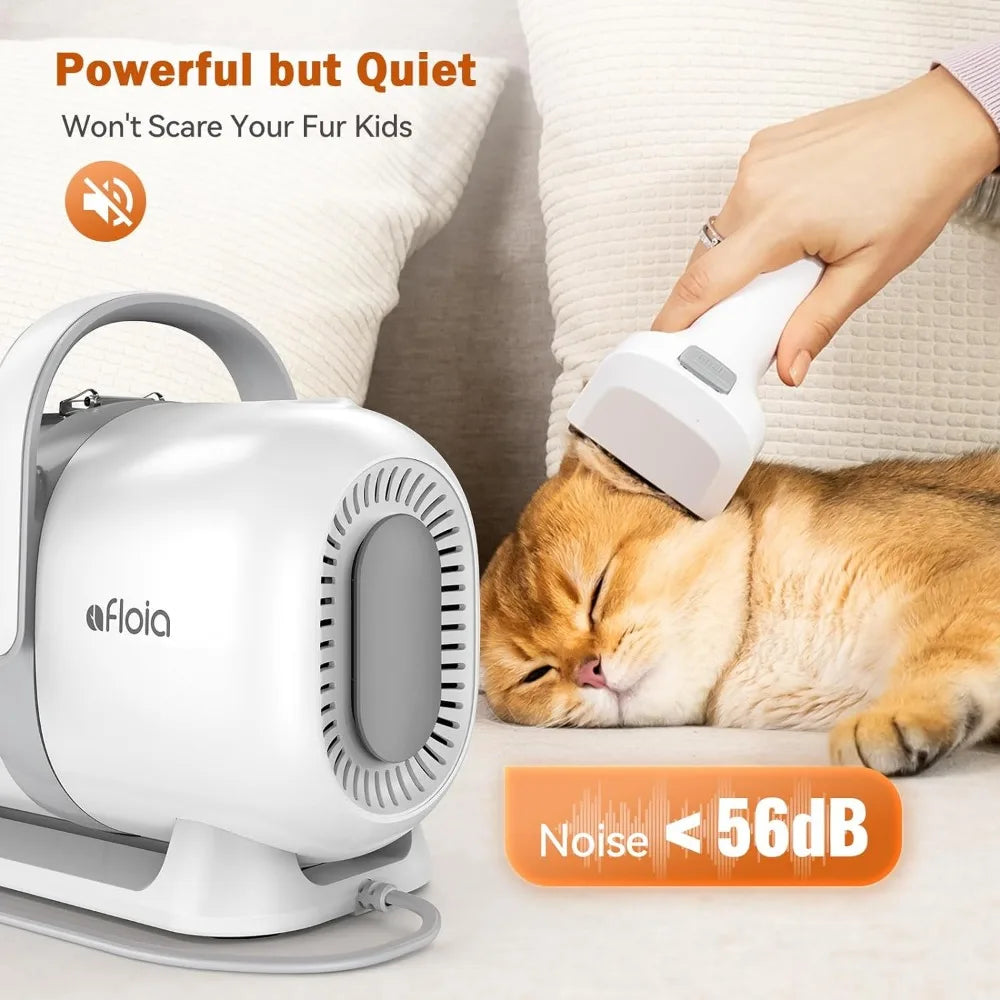 Dog Grooming Kit: Vacuum, Clippers, Nail Trimmer/Grinder, Brush - Good Bargain Finds