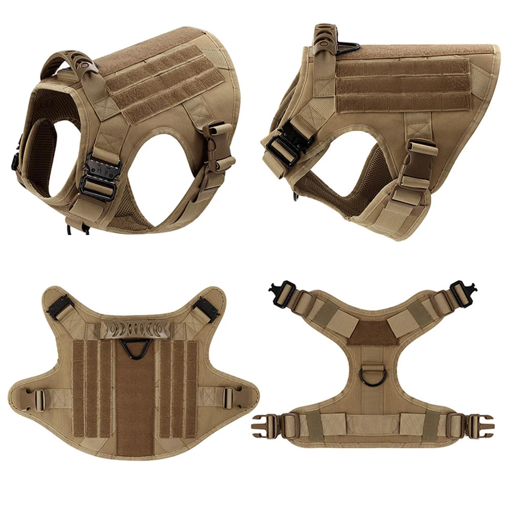 Large Dog Harness/Leash Set. Training Walking Vest, Harness And Collar For Medium Large Dogs