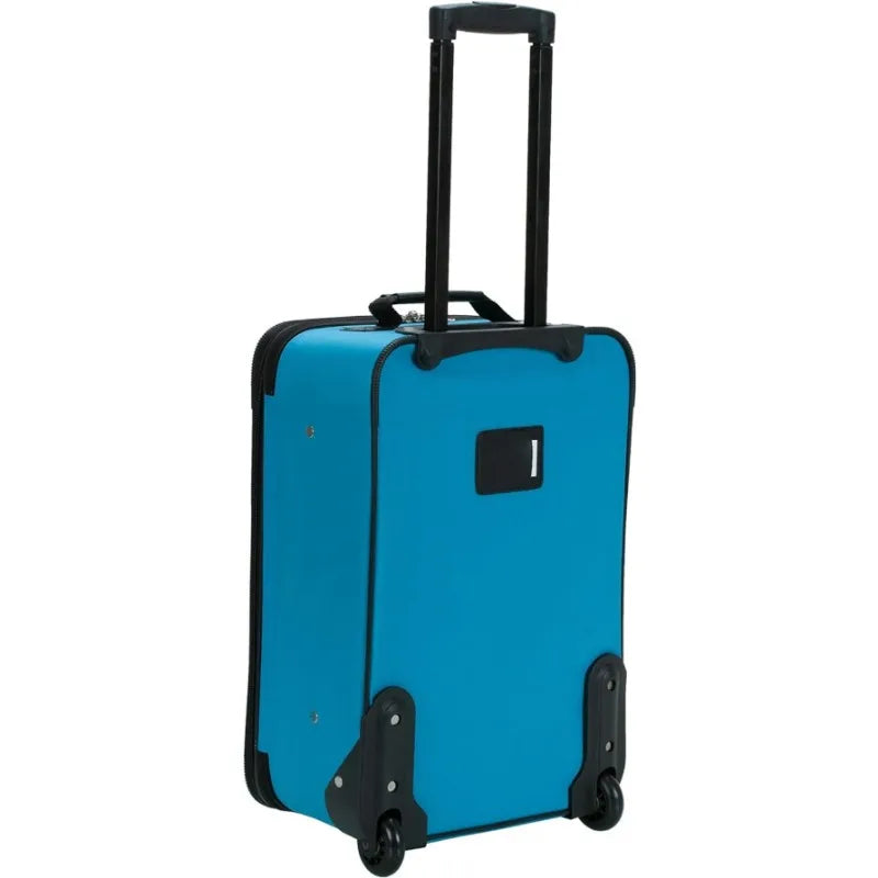Upright Luggage Set, Expandable 4-Piece (14/19/24/28) - Good Bargain Finds