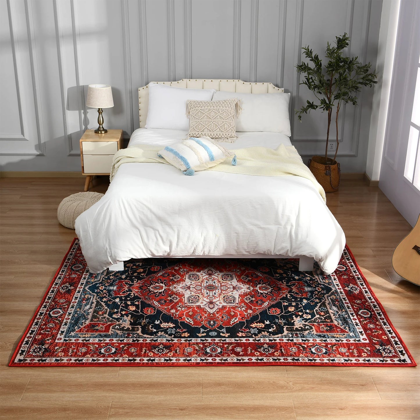 Turkish Persian Rug for Living Room Bedside Bedroom