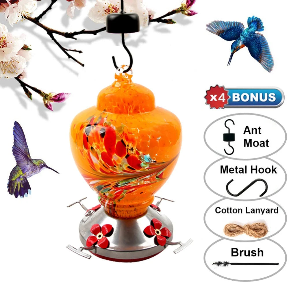 Hummingbird Feeder with Perch - Good Bargain Finds