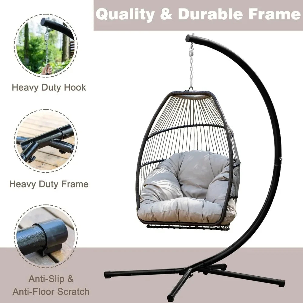 Hanging Swing Chair With Stand - Good Bargain Finds