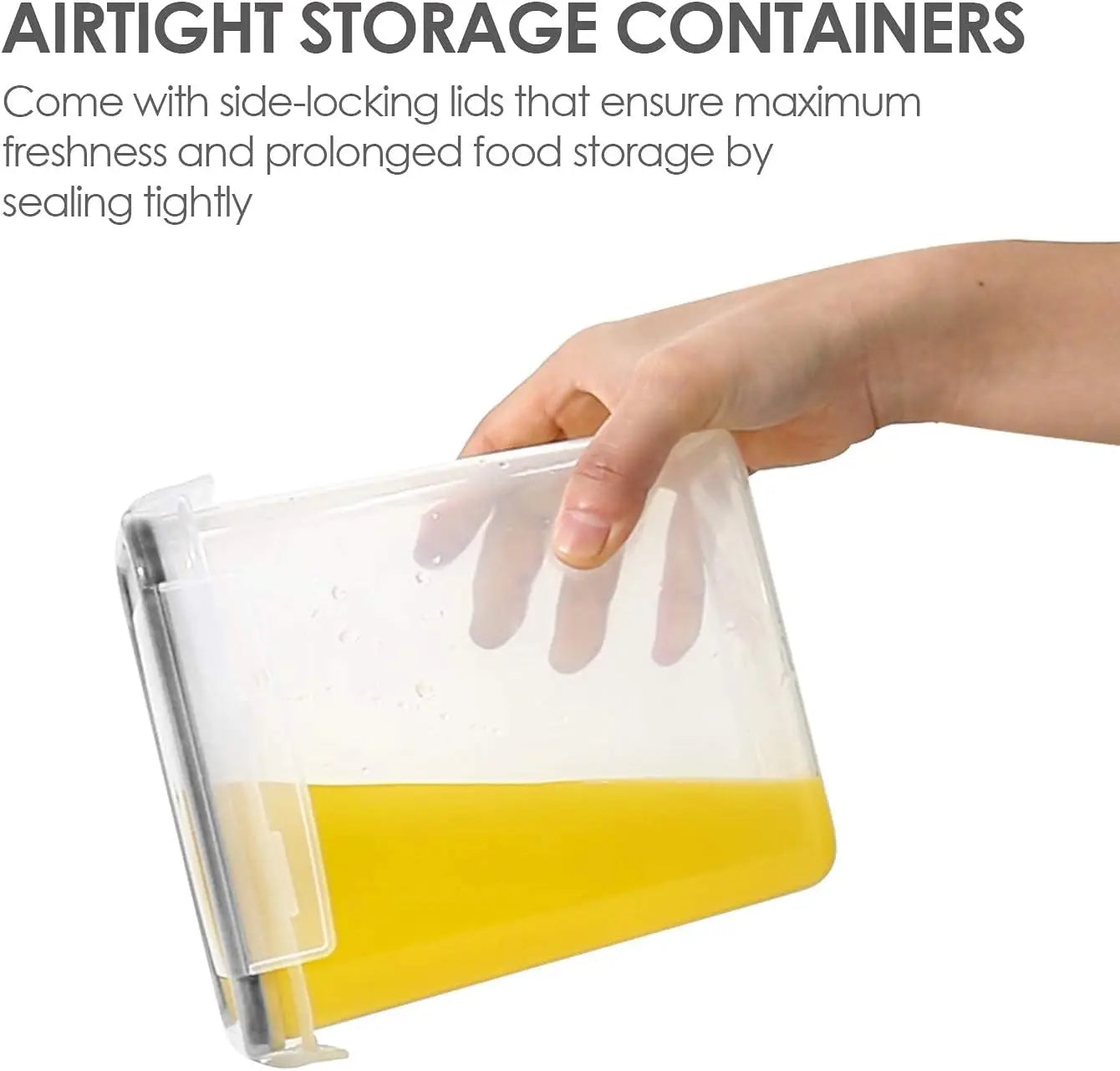 Airtight Food Storage Containers with Lids, 24 pcs