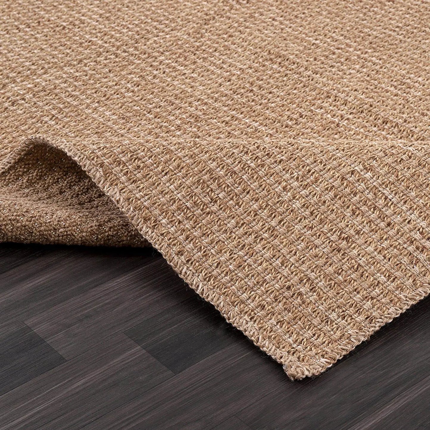 Jute Rug 5x7,Indoor/Outdoor Farmhouse Area Rug, Living Room, Kitchen Rug High Traffic Area