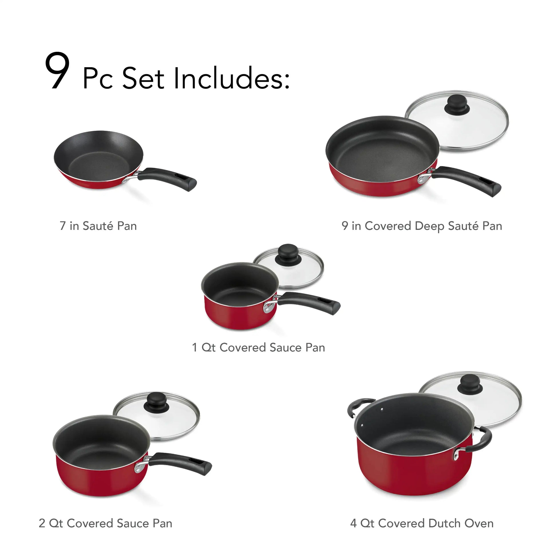 Non-stick Cookware Set, Induction Cookware - Good Bargain Finds