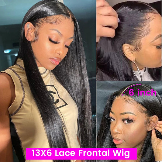 HD Lace Frontal Wigs Straight 13x4 13x6 - Good Bargain Finds