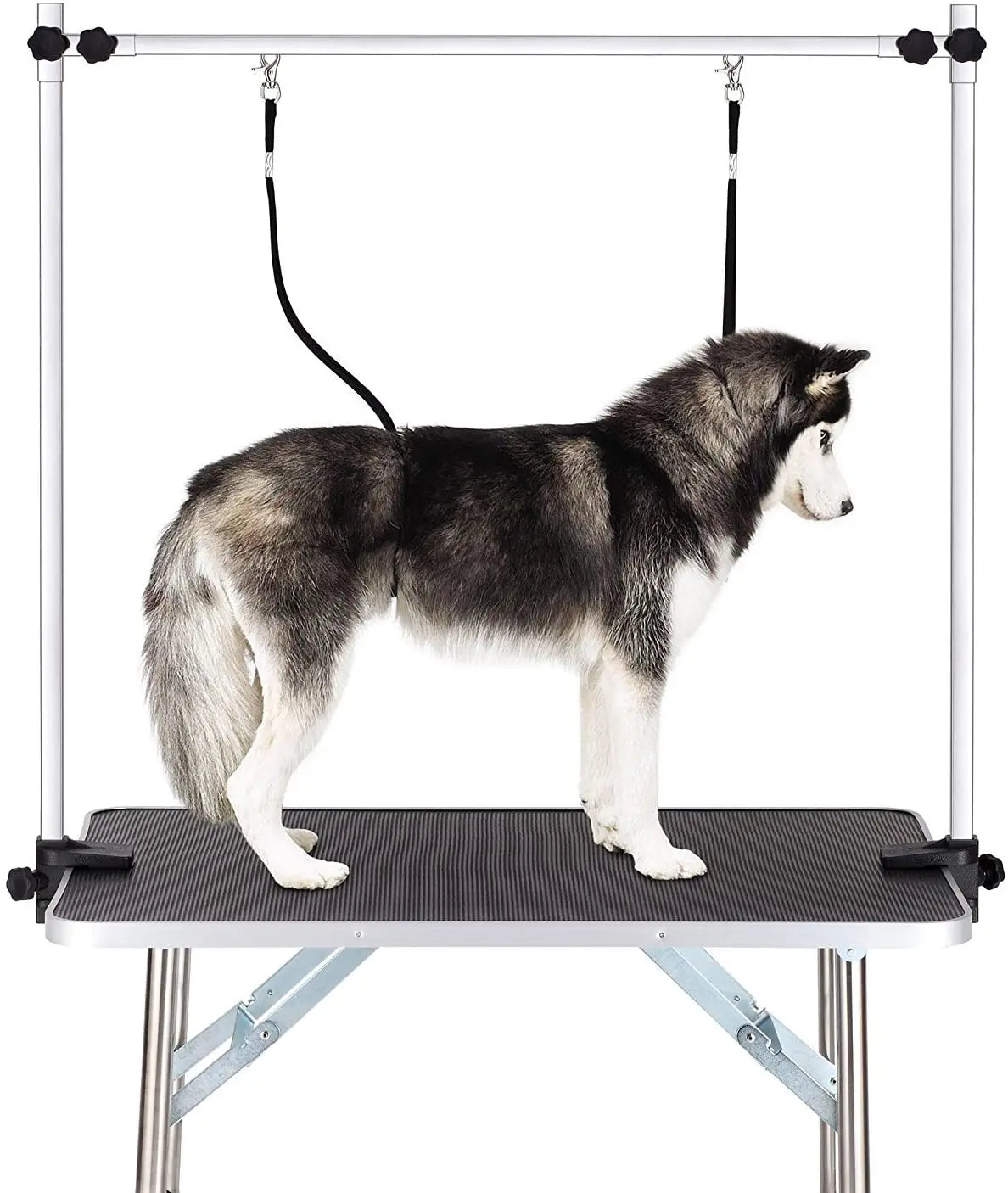 36"/46" Professional Dog/Pet Grooming Table, Adjustable Heavy Duty Portable w/Arm & Noose & Mesh Tray