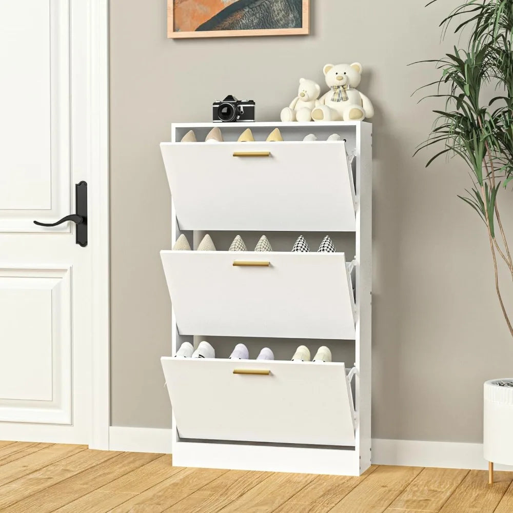 Narrow Shoe Storage Cabinet - Good Bargain Finds