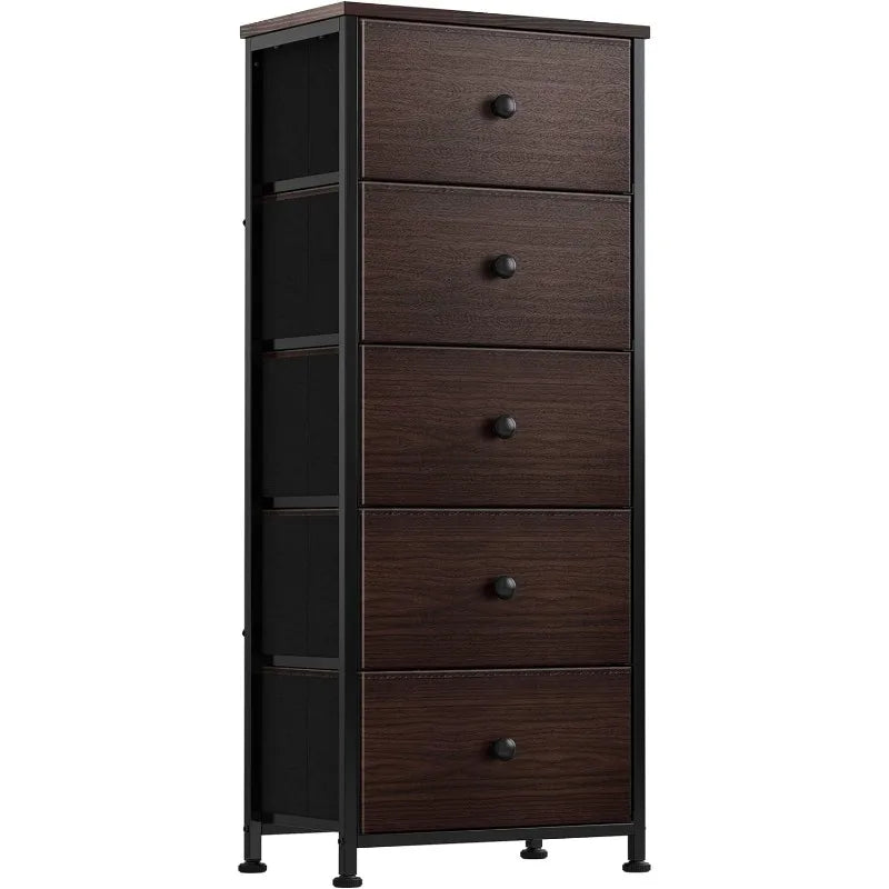 5 Drawer Dresser Tower, Steel frame