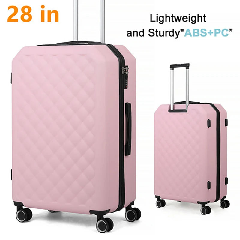 3-piece Set Carry Luggage, Girl Pink - Good Bargain Finds