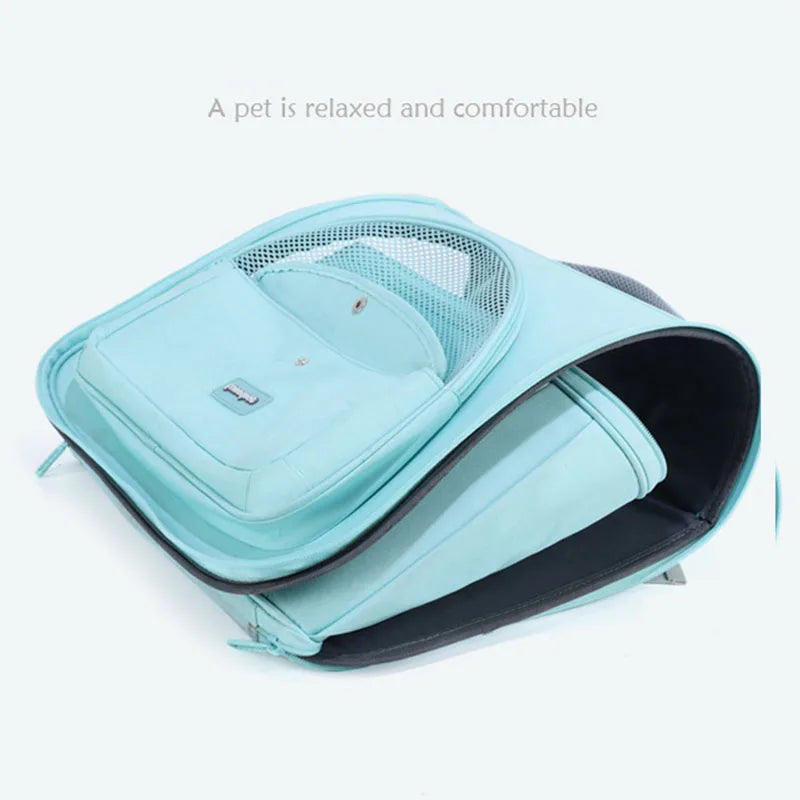 Portable Outdoor Carrier Foldable Ventilated Cat/Dog Backpack