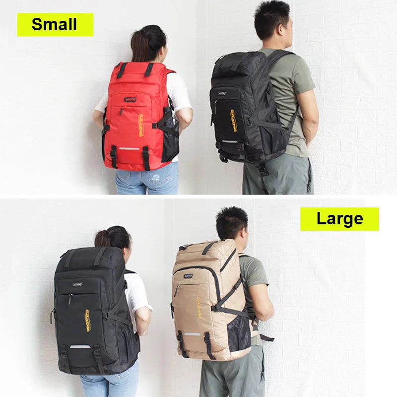 Men's Women's Travel Luggage, Climbing, Camping Hiking Backpacks