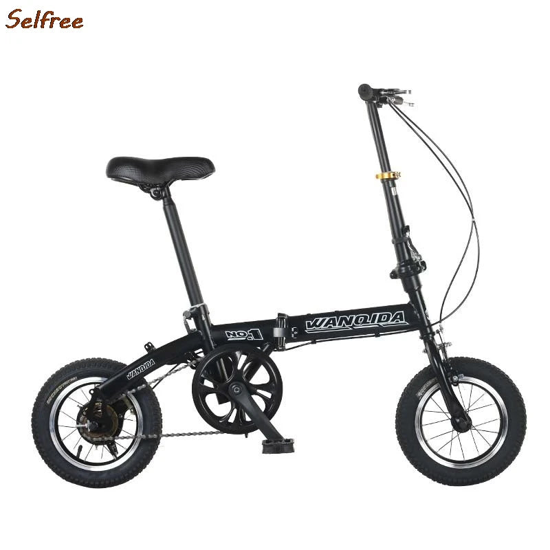 Small Wheel 12 Inch Men's/Women's Folding Bike, Lightweight Portable