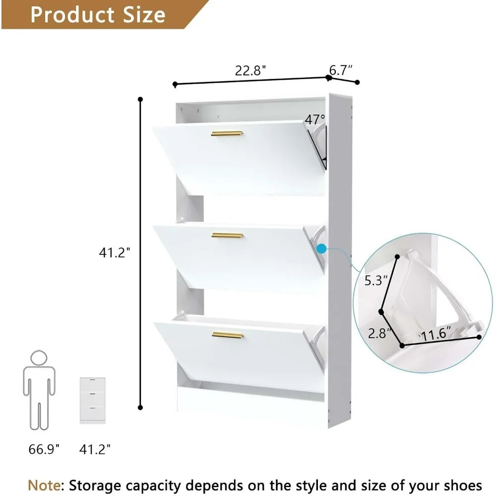 Narrow Shoe Storage Cabinet - Good Bargain Finds