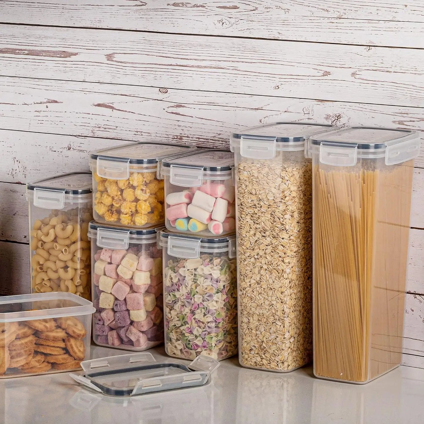 Airtight Food Storage Containers with Lids, 24 pcs